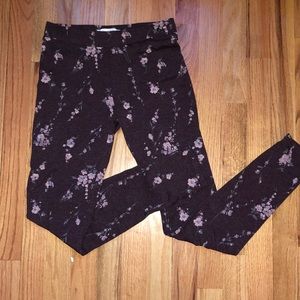 FLORAL PRINT LEGGINGS